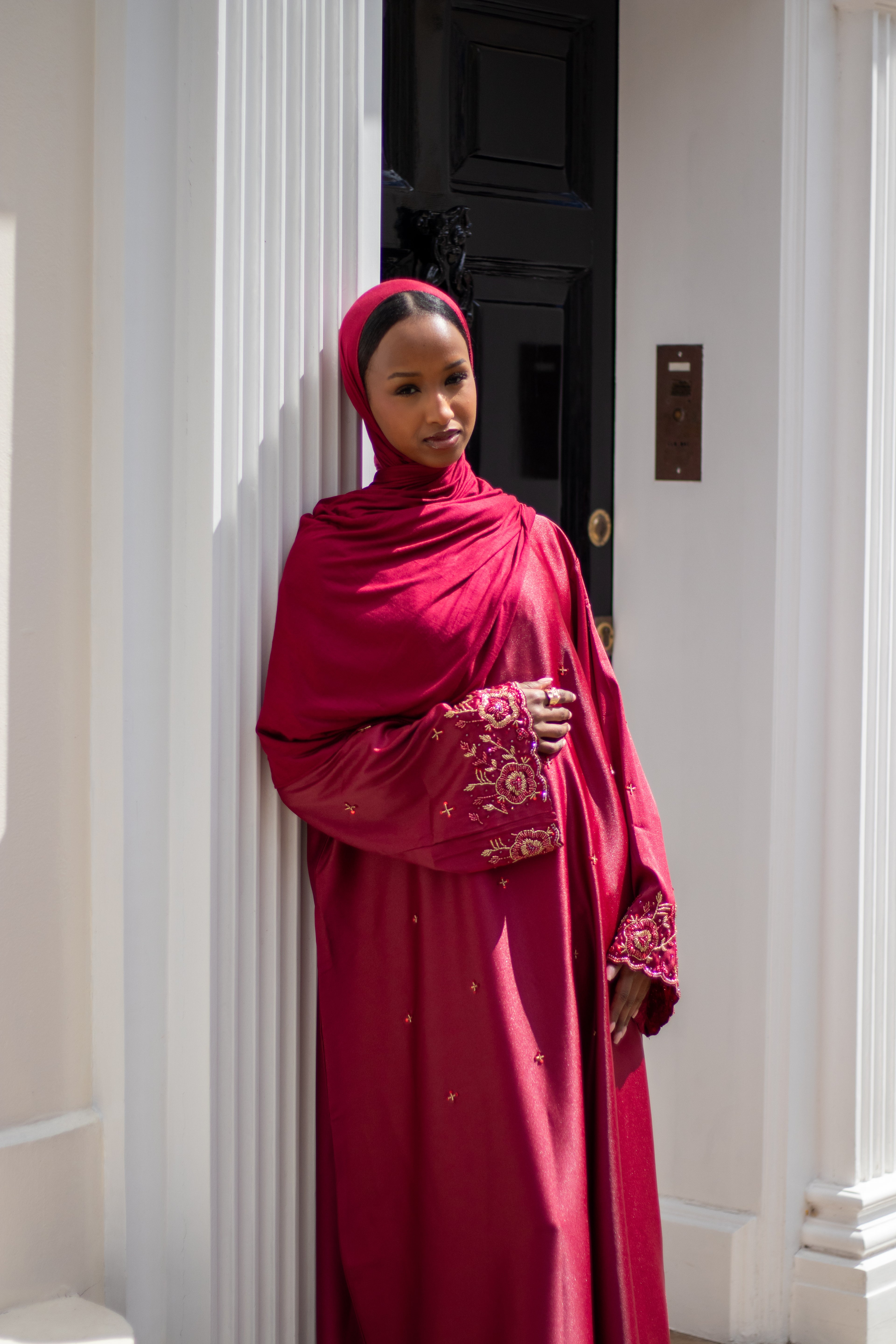 Noona Eid/Ramadan Green Embellishment Abaya
