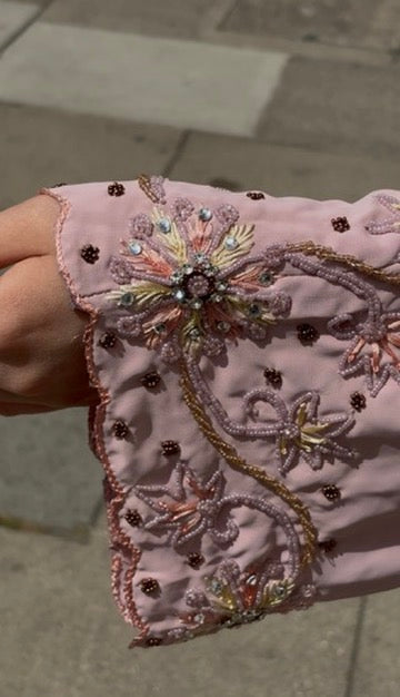 Laila Abaya Embellishment Slipdress and Jersey Hijab