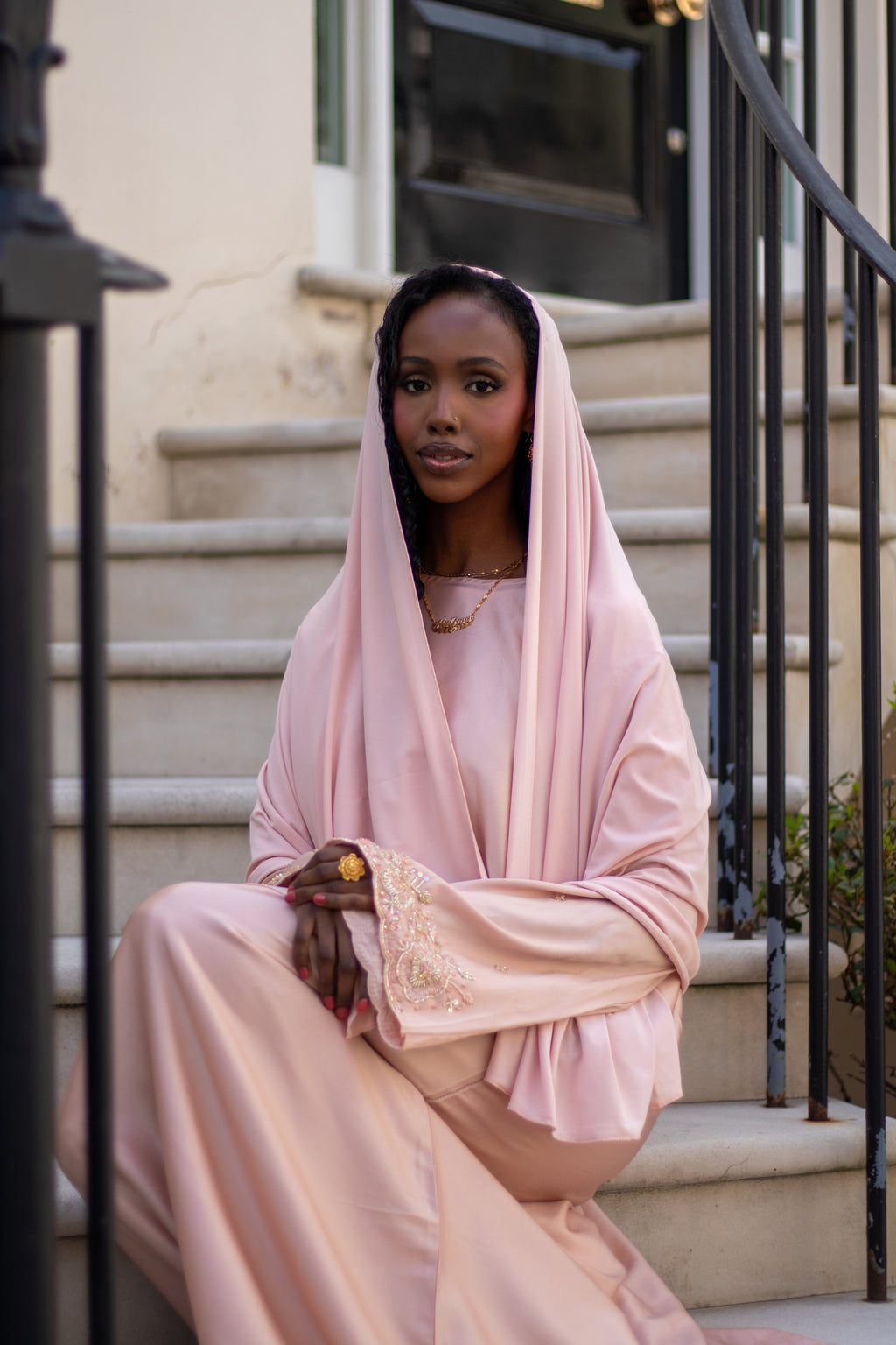 Noona Eid/Ramadan Green Embellishment Abaya