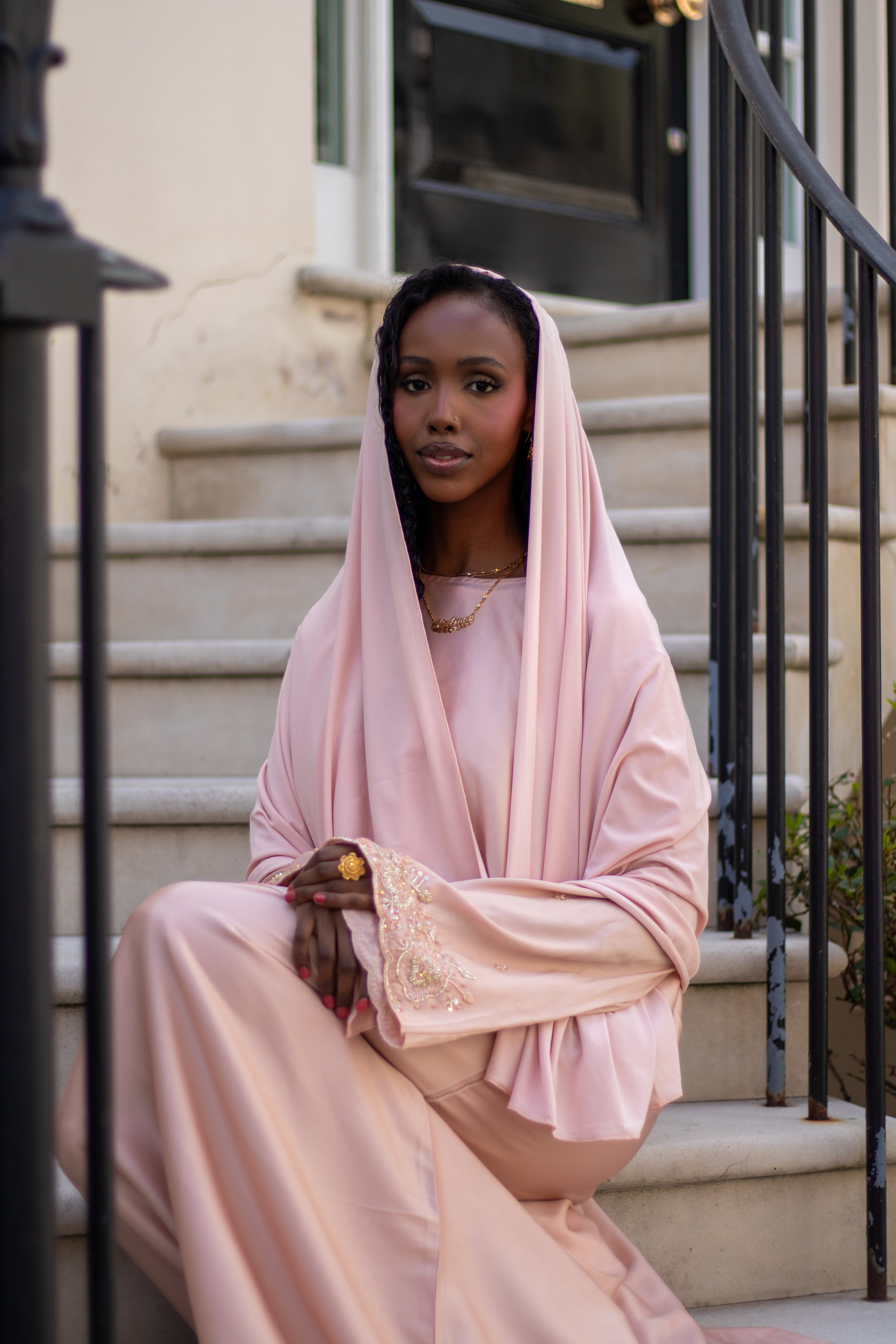 Noona Eid/Ramadan Green Embellishment Abaya