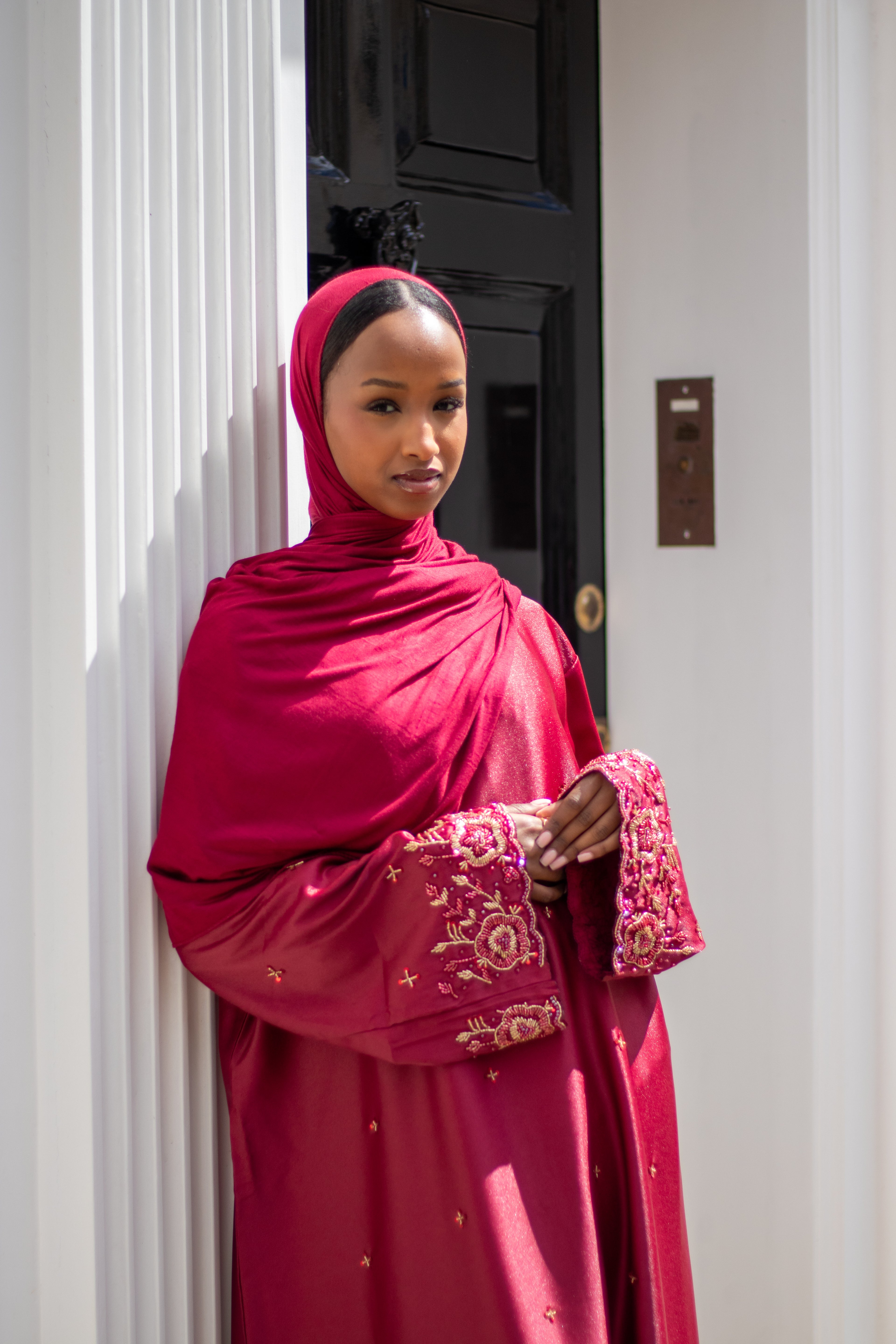 Noona Eid/Ramadan Green Embellishment Abaya