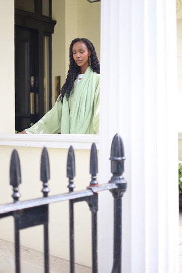 Sumaya Abaya Embroidery with Hijab