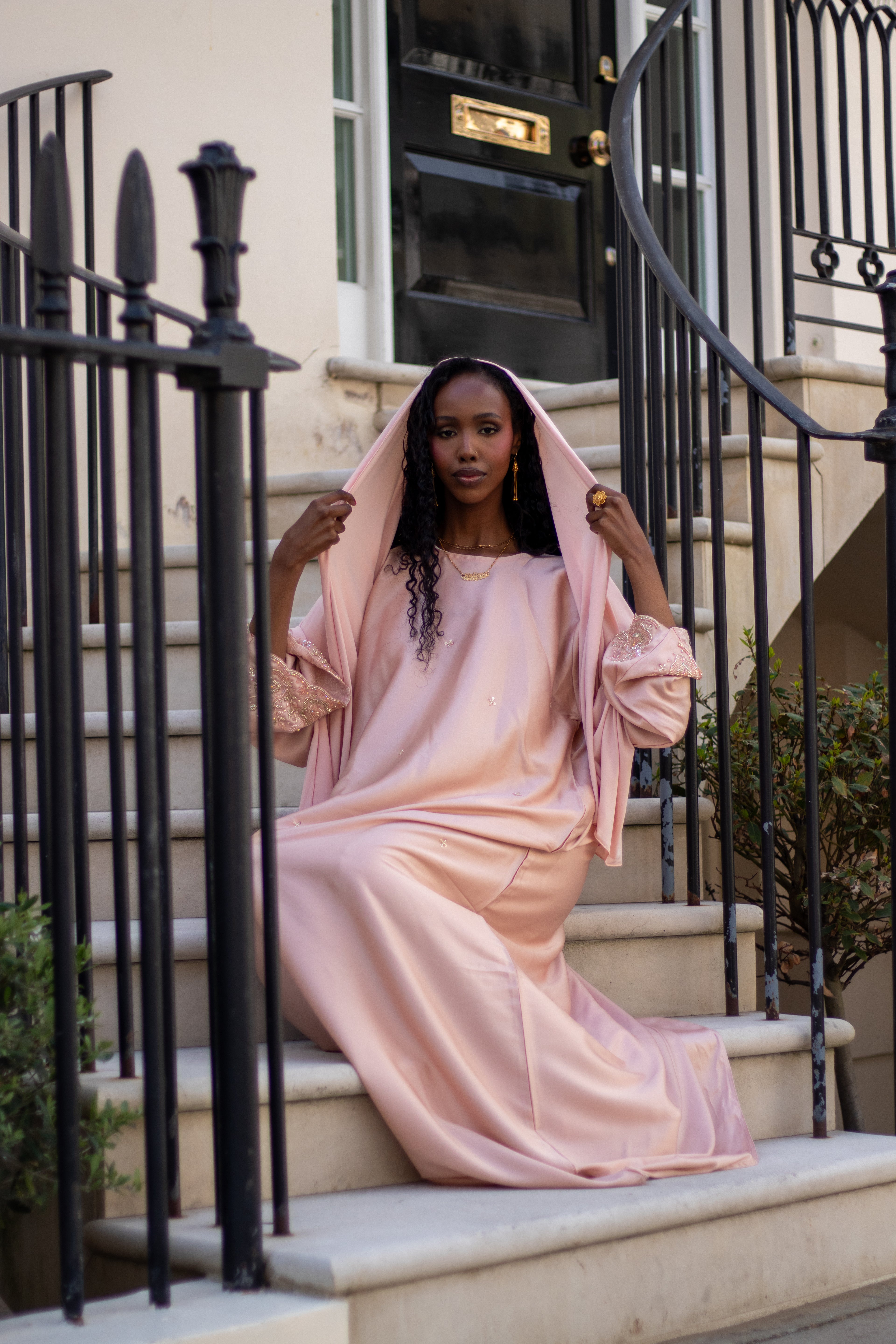 Noona Eid/Ramadan Green Embellishment Abaya