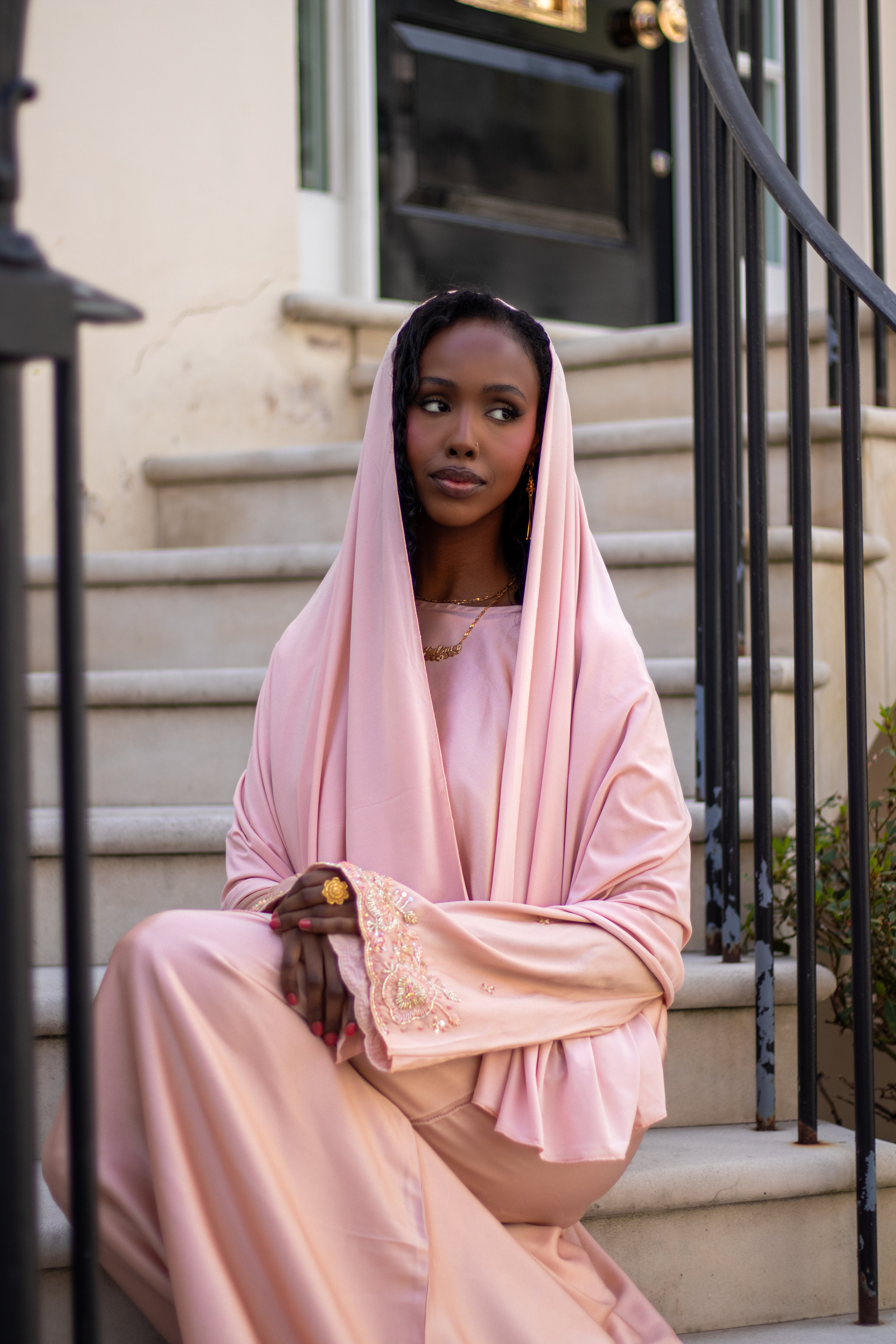 Noona Eid/Ramadan Green Embellishment Abaya