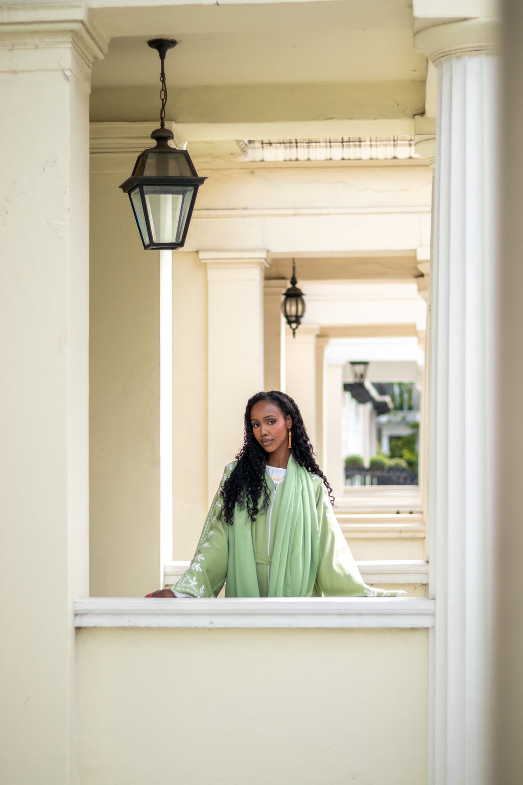 Sumaya Abaya Embroidery with Hijab