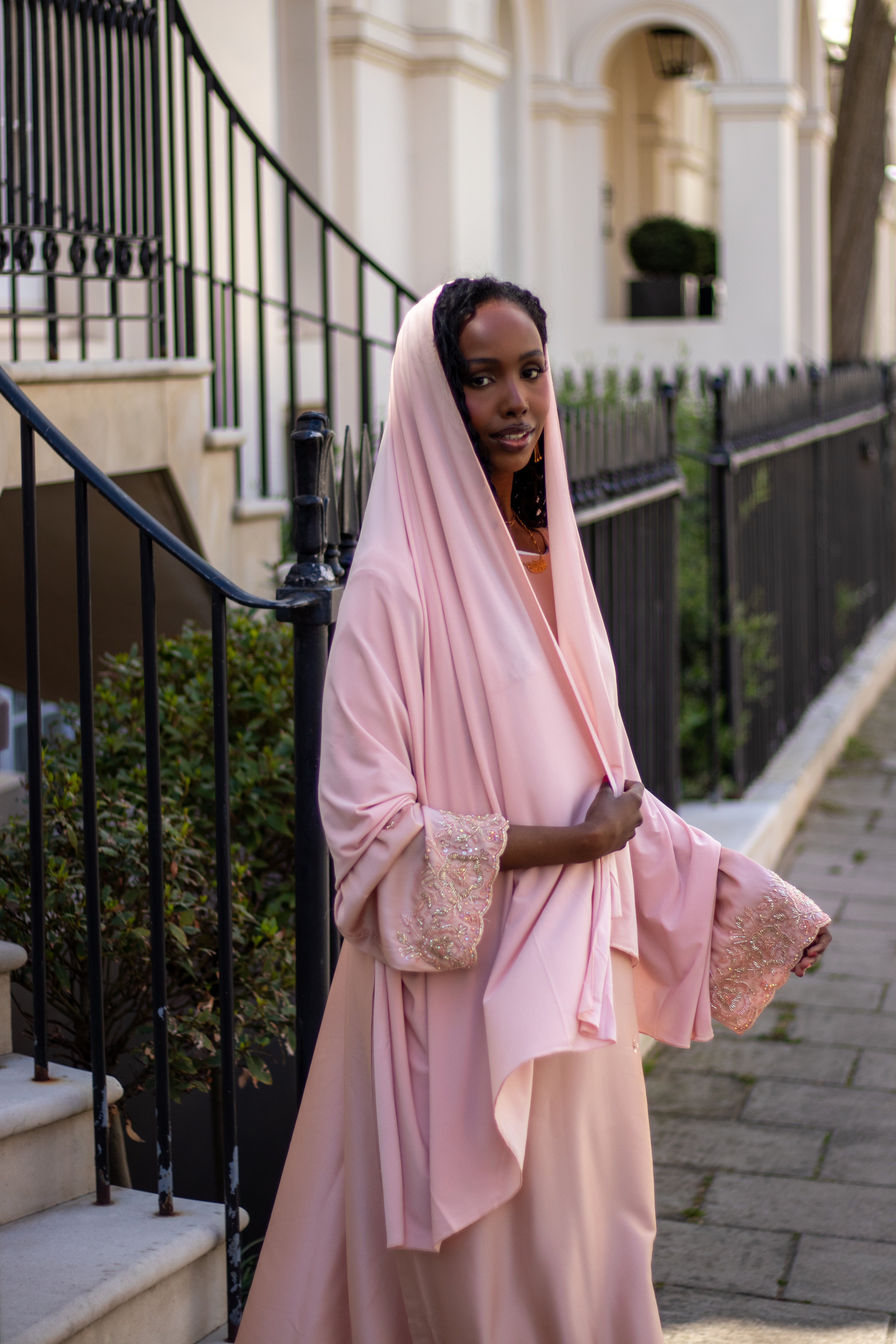 Noona Eid/Ramadan Green Embellishment Abaya