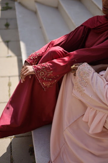 Noona Eid/Ramadan Green Embellishment Abaya