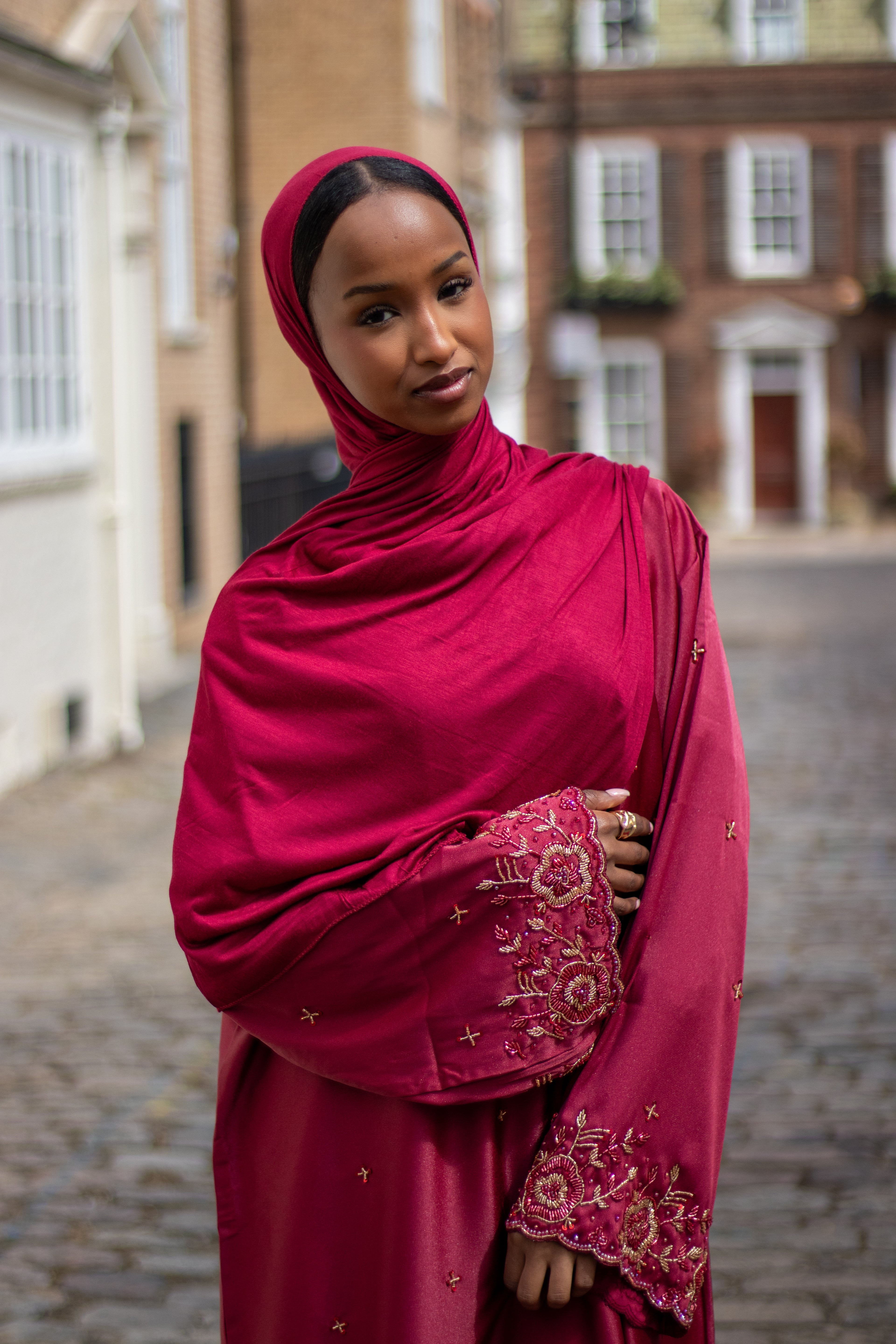 Noona Eid/Ramadan Green Embellishment Abaya