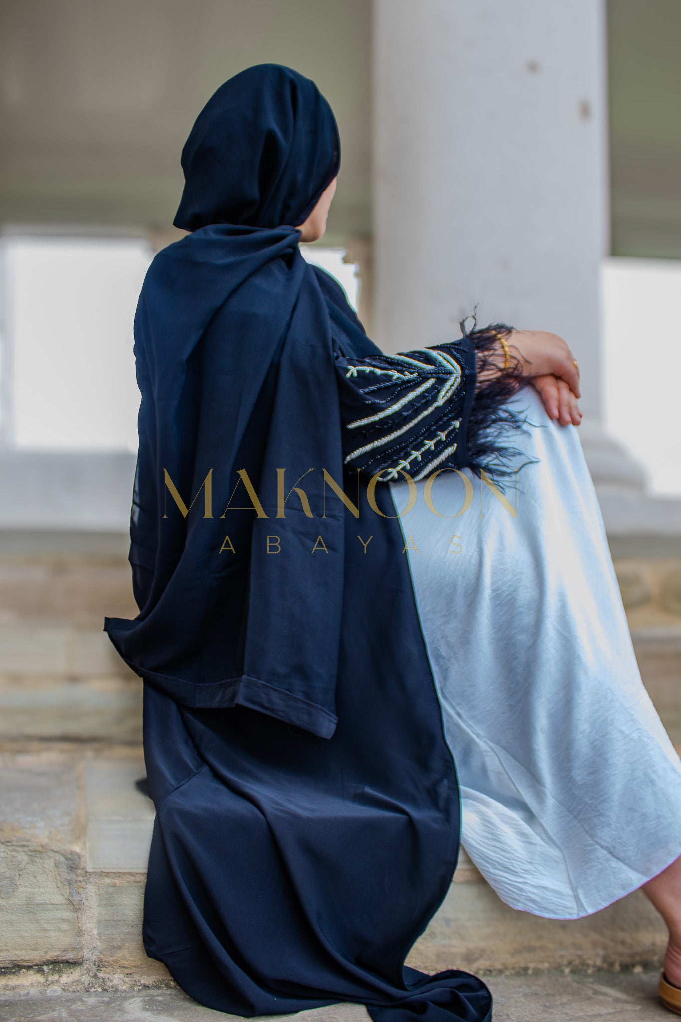 Risha Abaya Black