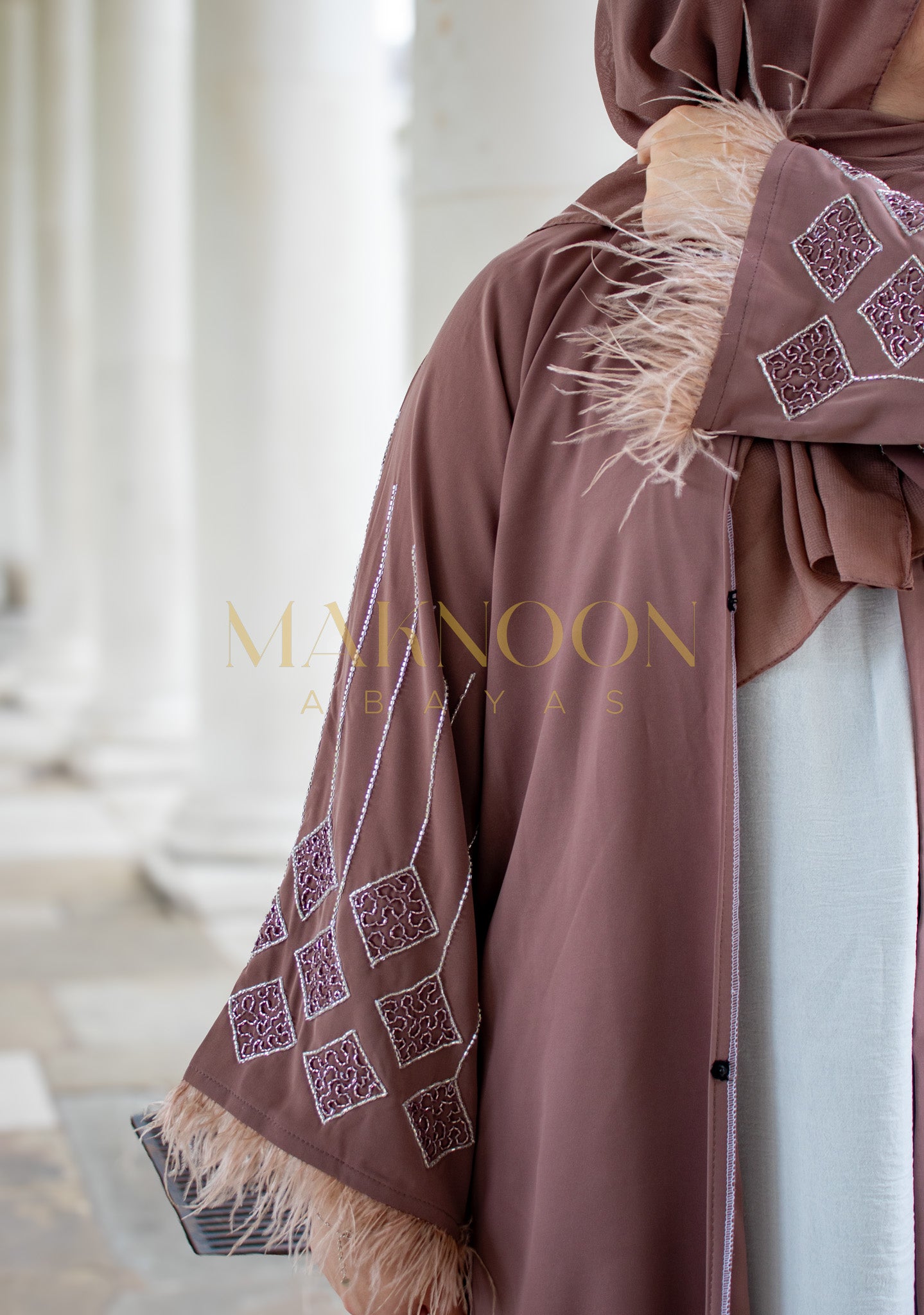 Risha Abaya Brown