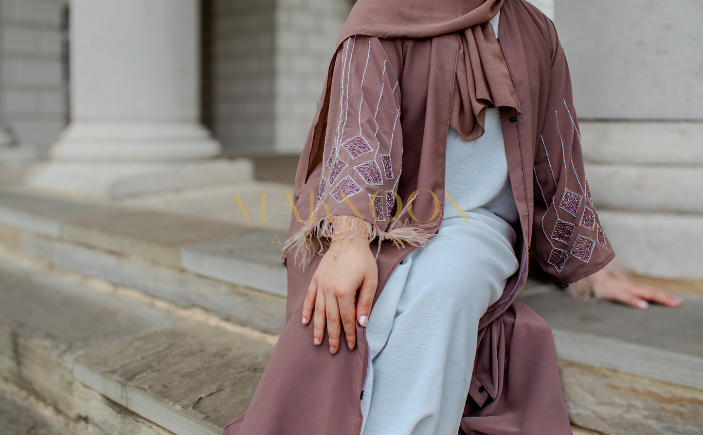 Risha Abaya Brown