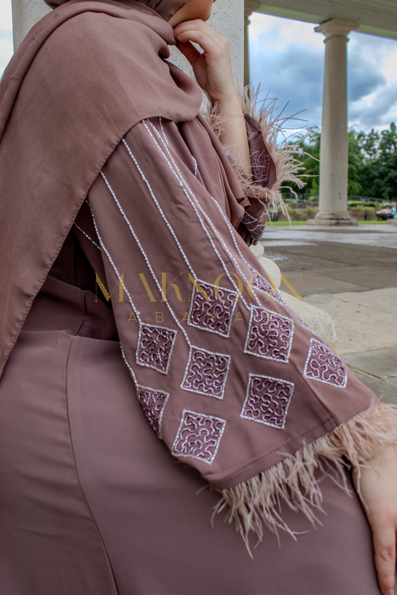 Risha Abaya Brown