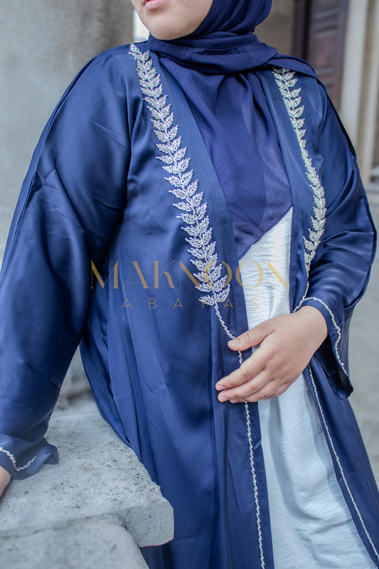 Bahar Abaya Navy