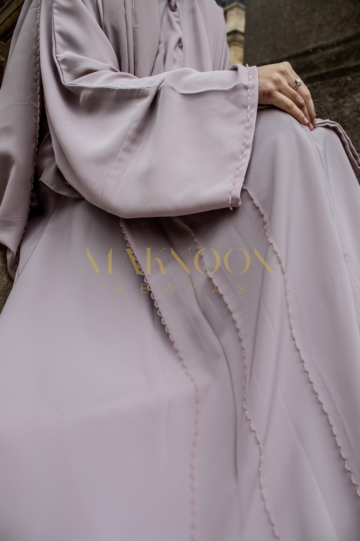 PREMIUM Maliki Abaya Pink