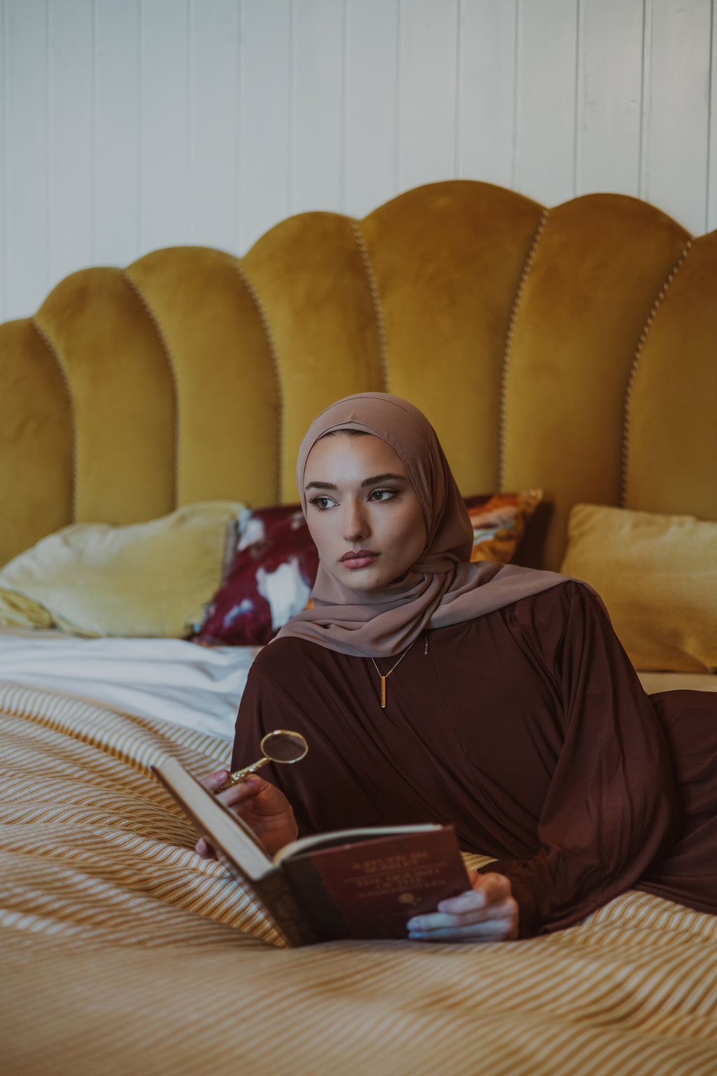 Amelia Abaya and Trousers Set