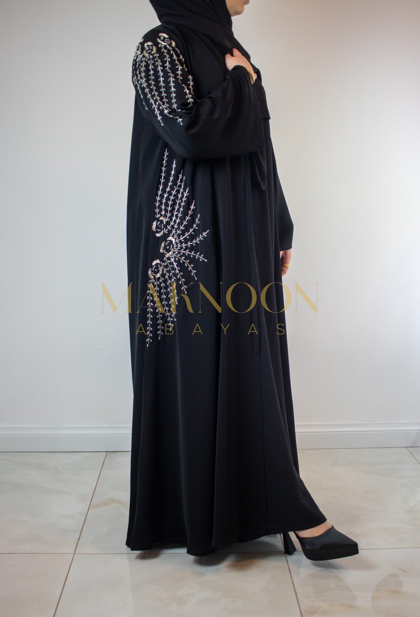 PREMIUM Naeem Abaya Black