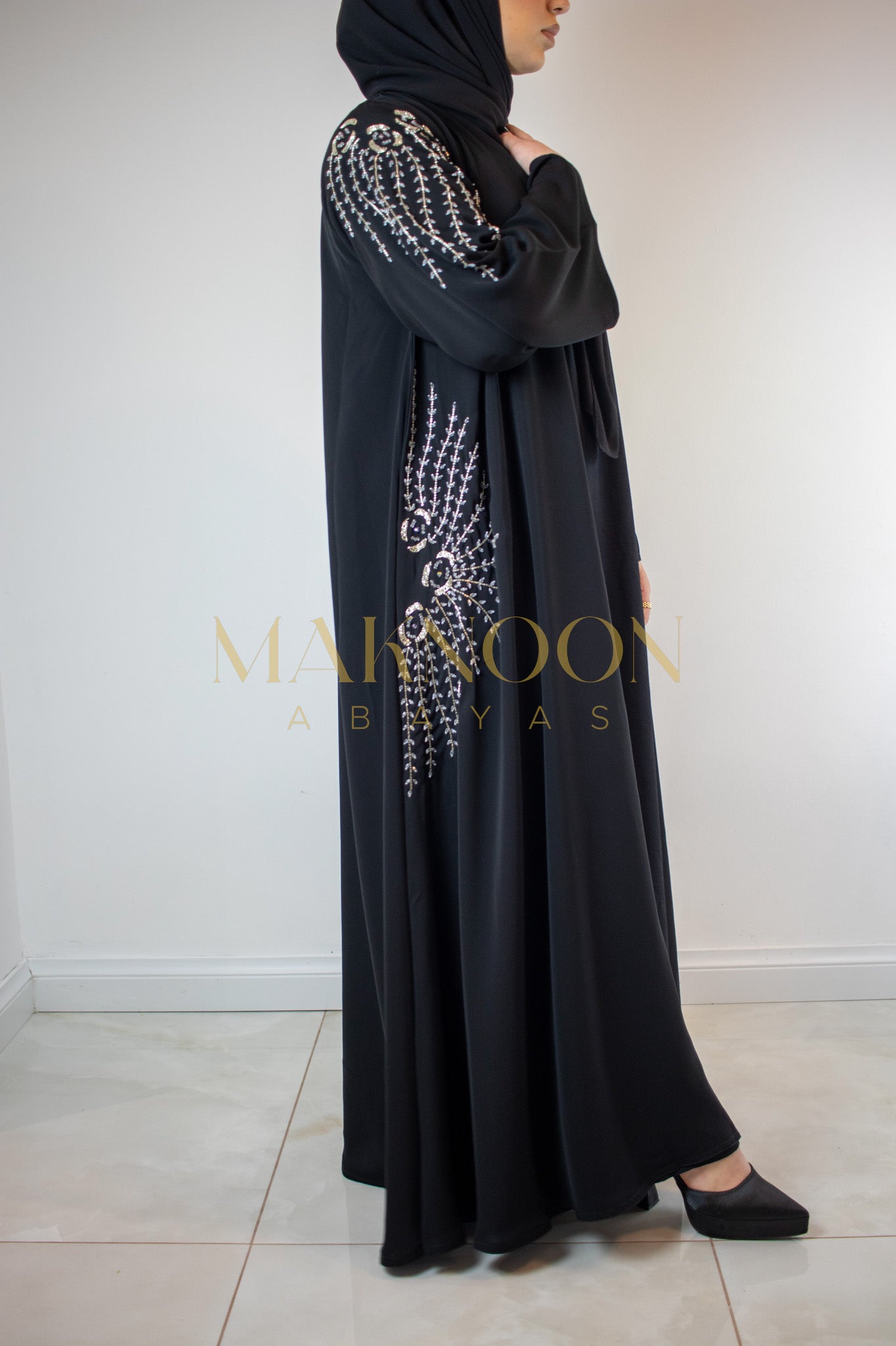 PREMIUM Naeem Abaya Black