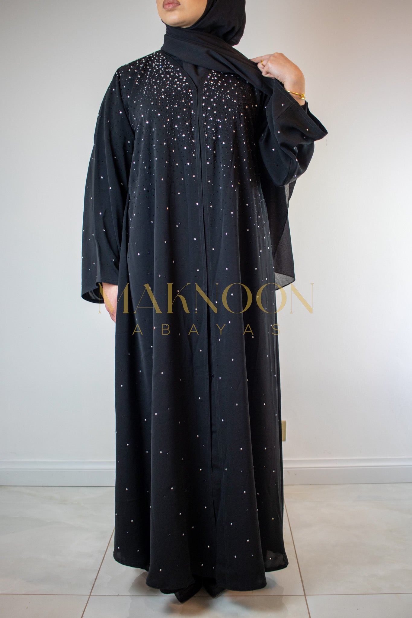 PREMIUM Najm Abaya Black