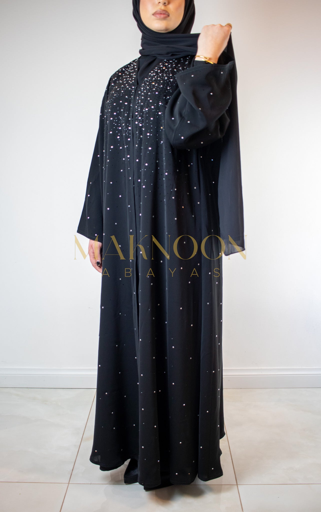 PREMIUM Najm Abaya Black