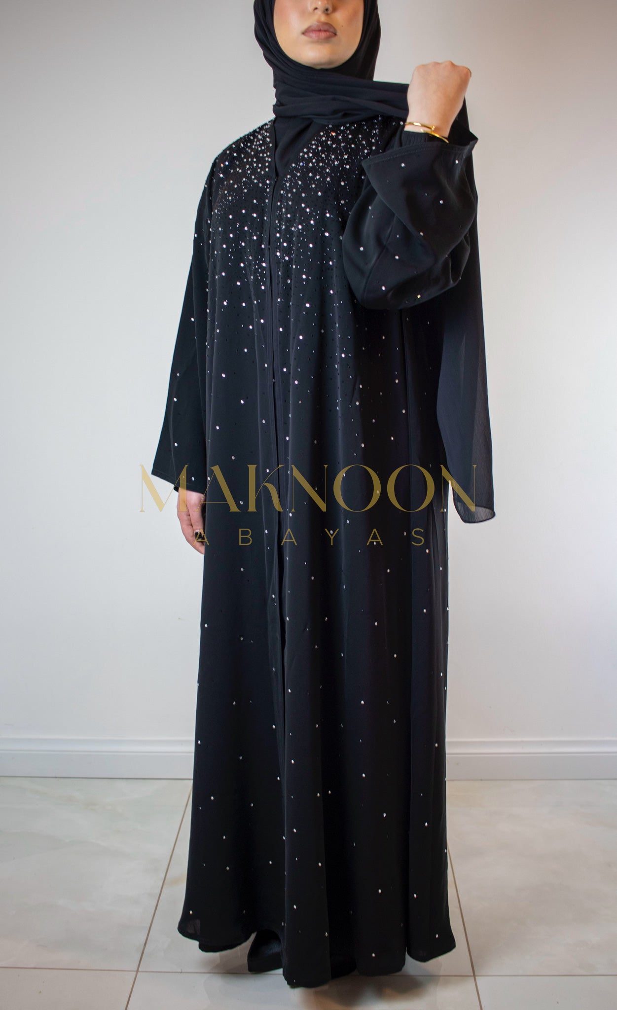 PREMIUM Najm Abaya Black