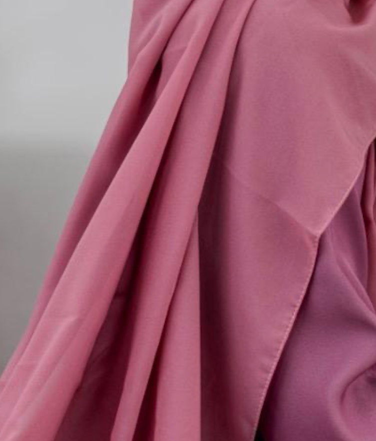 PREMIUM Abaya Open Ruby Cream with Hijab
