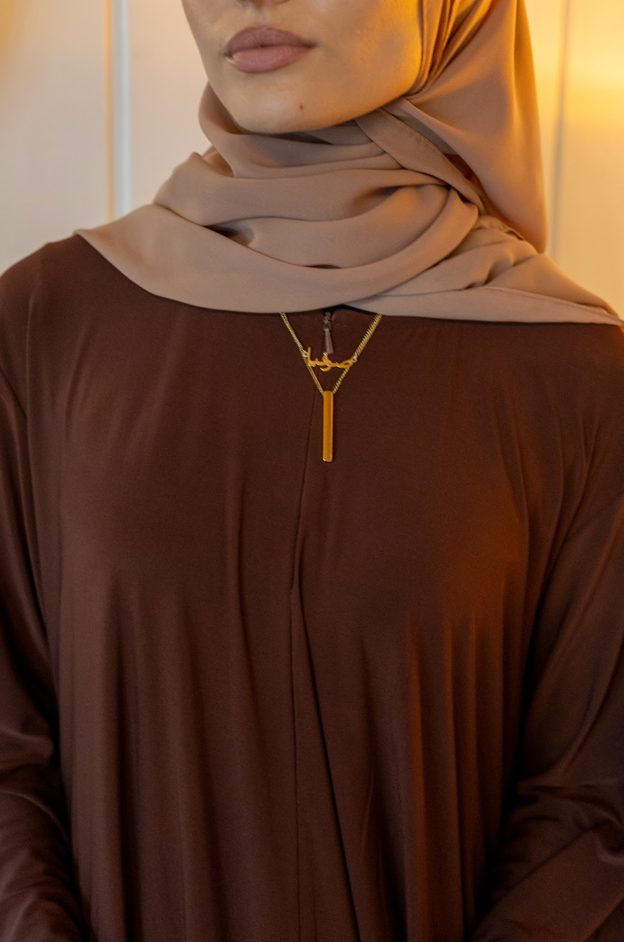 Amelia Abaya and Trousers Set